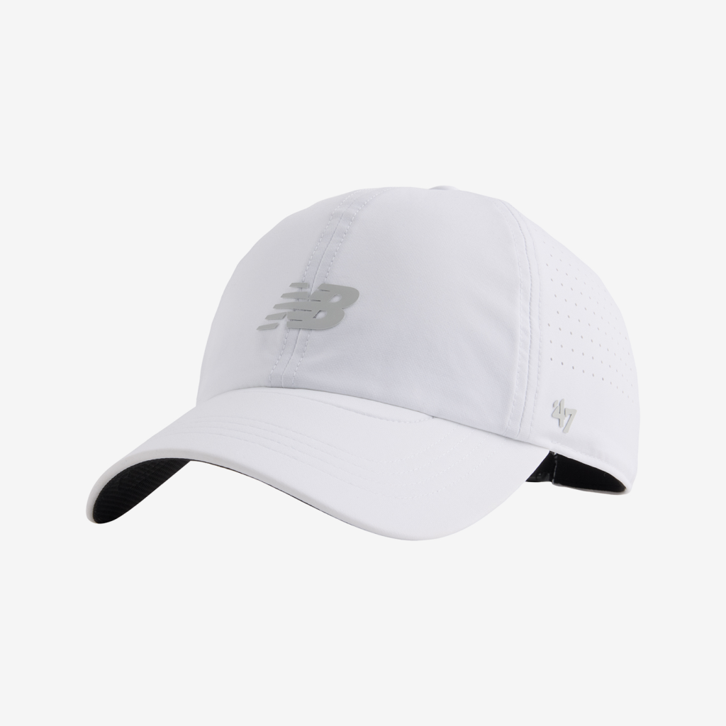 New Balance '47 Clean Up Ultimate Run Hat in WEISS