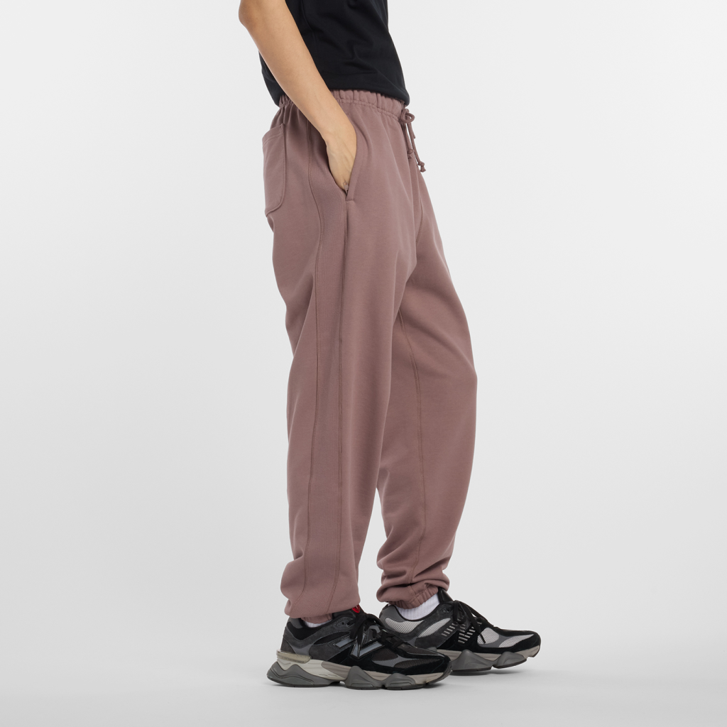 New Balance NB Athletics French Terry Jogger in BRAUN
