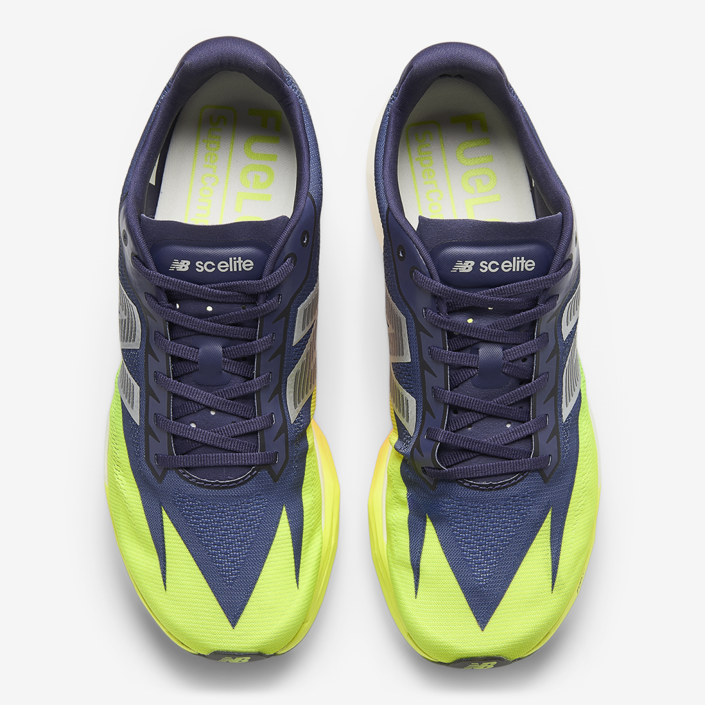 New Balance M SuperComp Elite v5 Wettkampfschuhe in VIOLETT