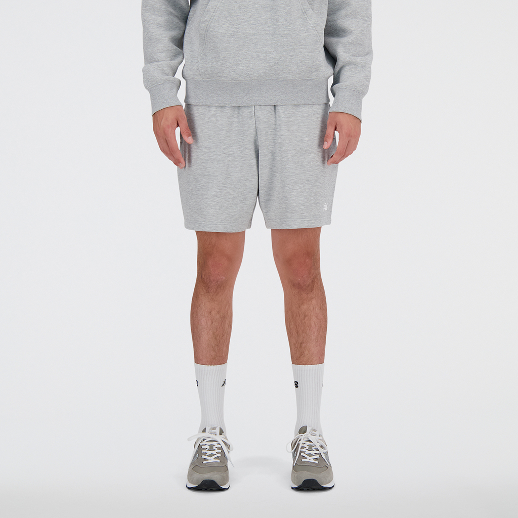New Balance Sport Essentials French Terry Short 7 Inch in GRAU