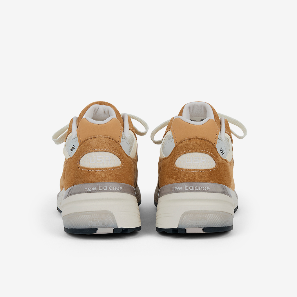 New Balance M 992 Made in USA Seasonal Freizeitschuhe in ORANGE