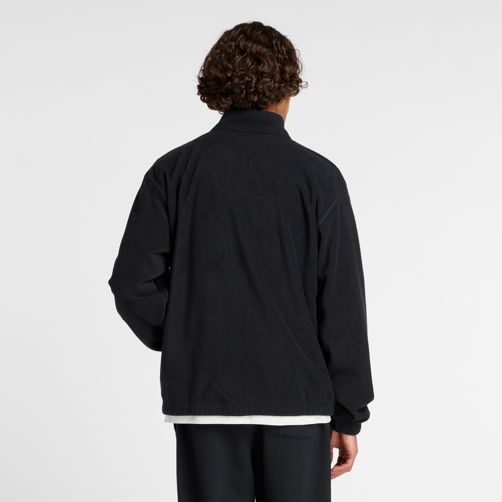 New Balance Polar Fleece Jacket in SCHWARZ