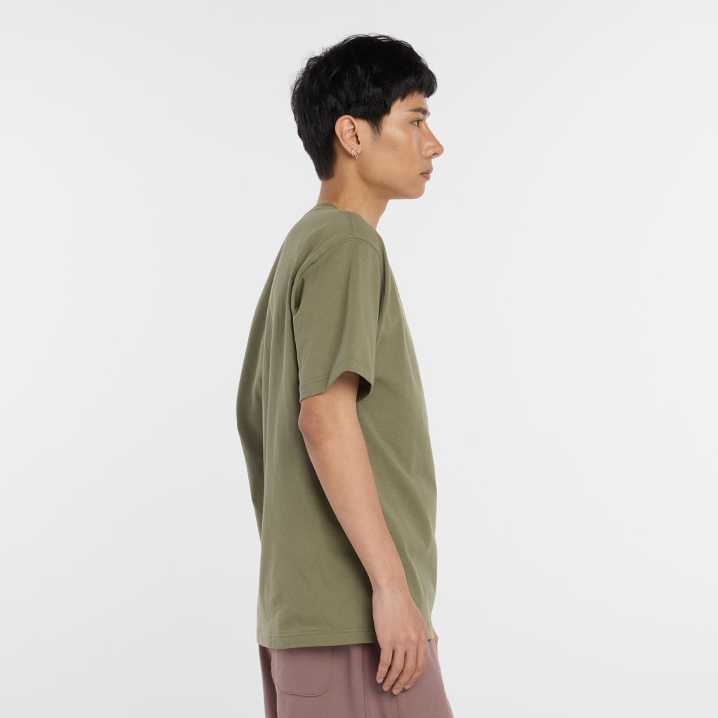 New Balance NB Athletics Cotton T-Shirt in GRÜN