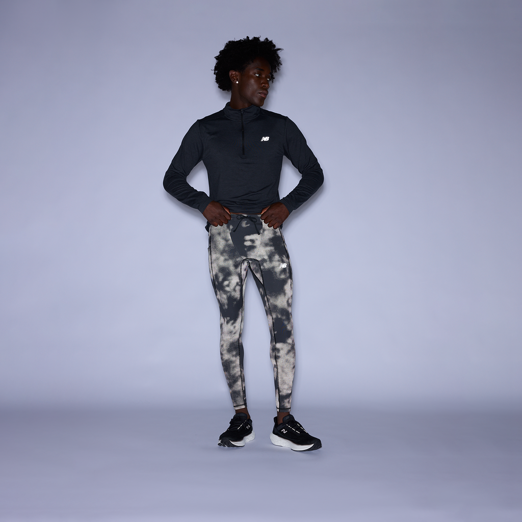 New Balance Athletics Reflective Heat Pocket Tight in SCHWARZ
