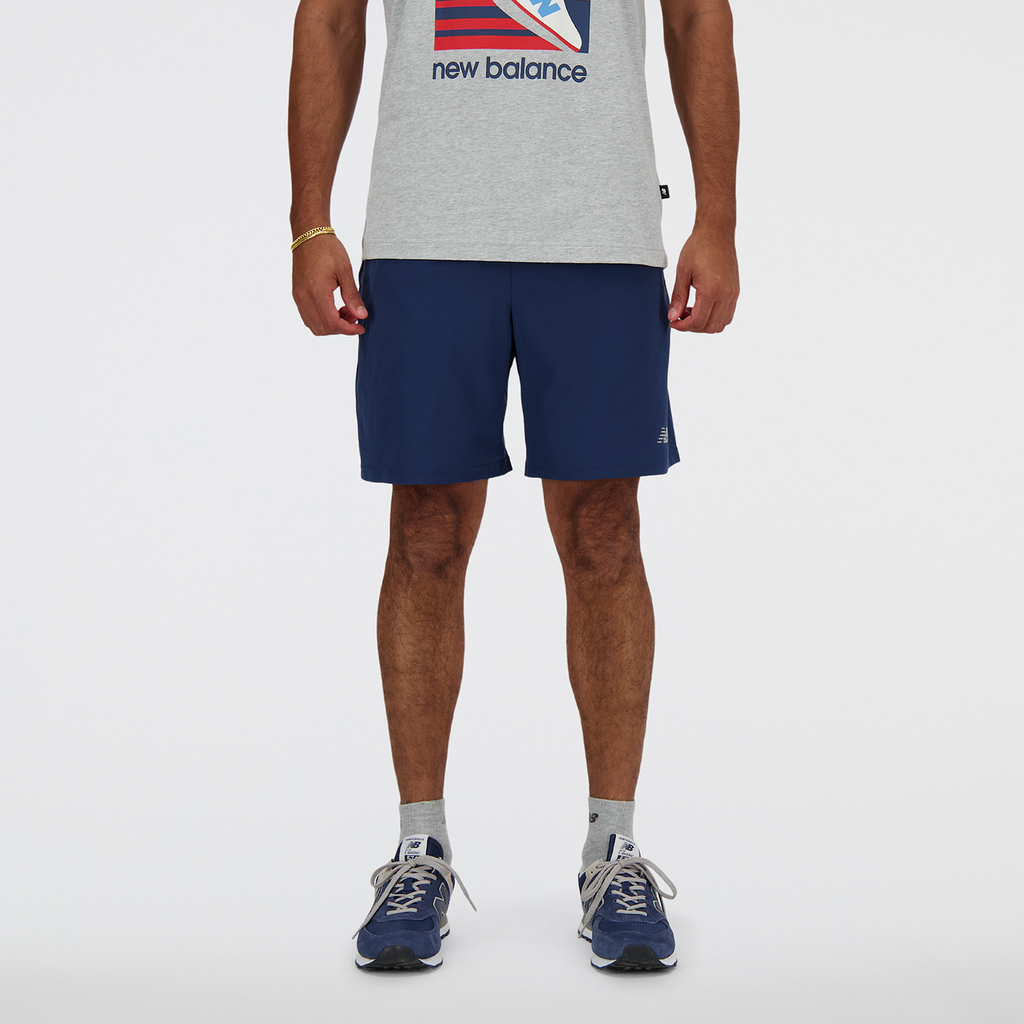 New Balance Sport Essentials Short 7 Inch Brief in BLAU