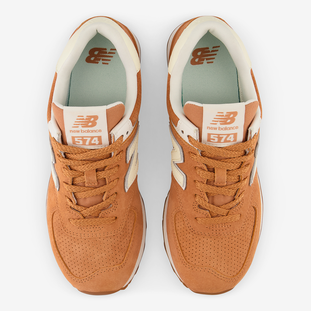 New Balance W 574 Earth Tones Freizeitschuhe in ORANGE