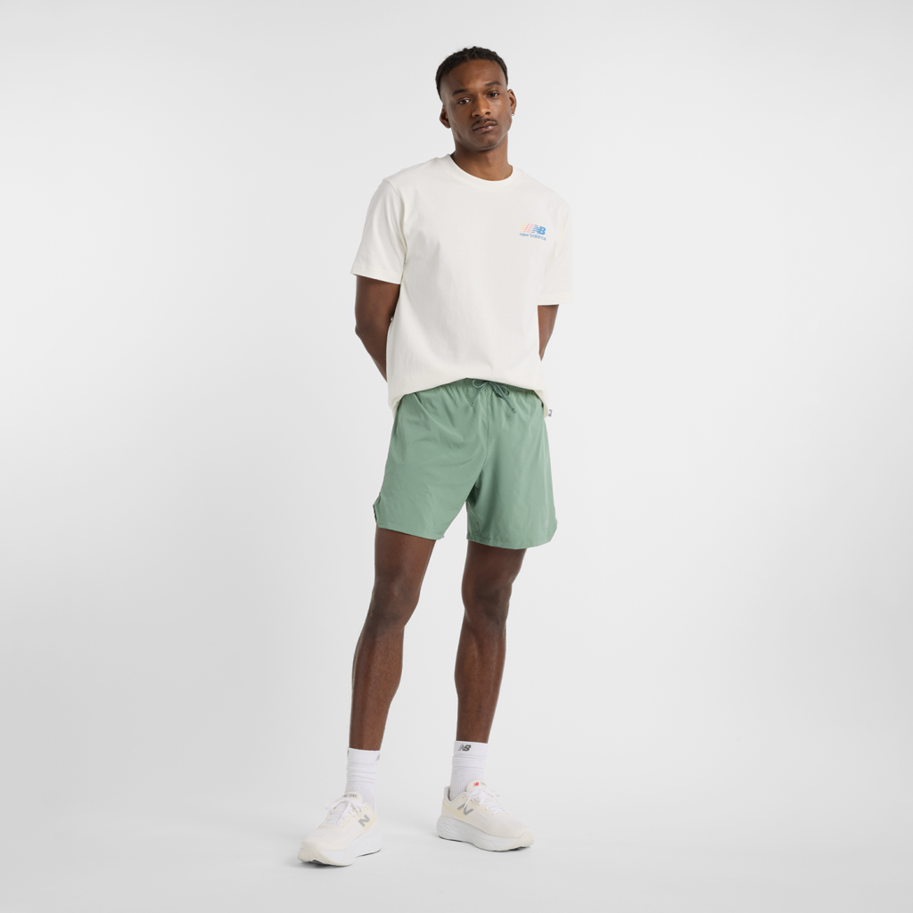 New Balance RC Short 7" in GRÜN