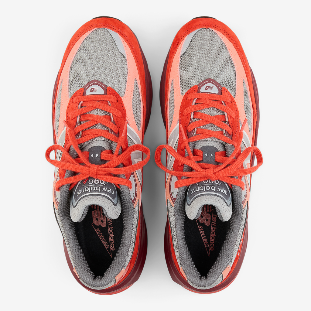 New Balance U 990 v6 Made in USA Community Freizeitschuhe in ROT