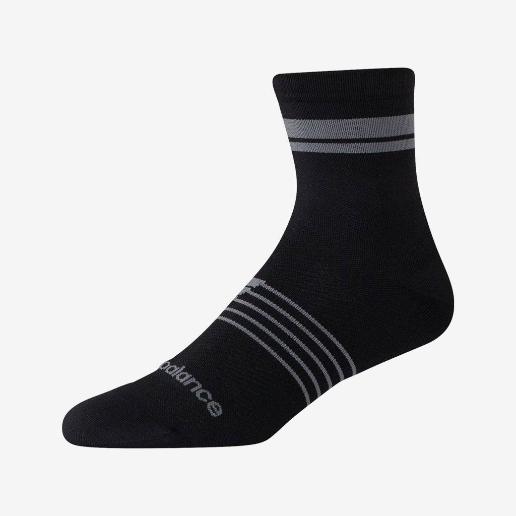 New Balance Pro Run Quarter Socks 1 Pair in SCHWARZ