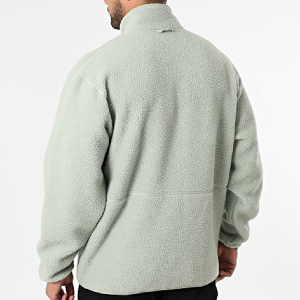 New Balance High Pile Jacket in GRÜN