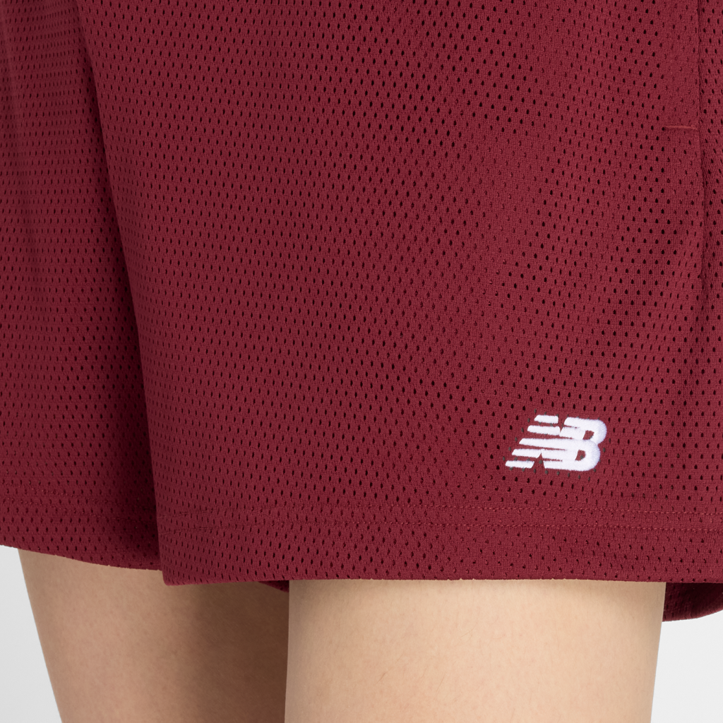 New Balance Sport Essentials Mesh Short 5" in ROT