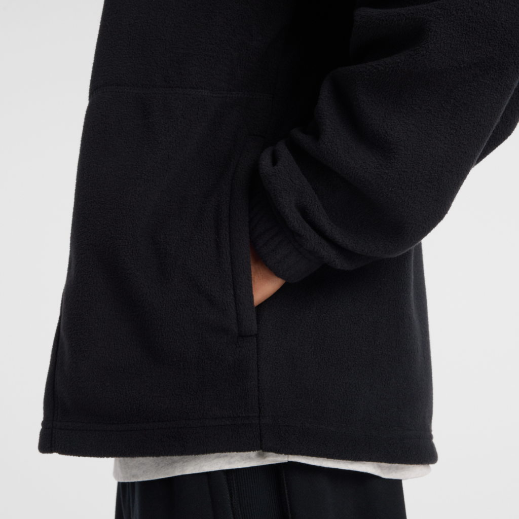 New Balance Sport Polar Fleece Full Zip in SCHWARZ