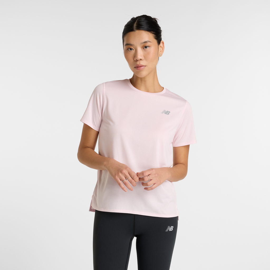 New Balance W New Balance Short Sleeve in PINK