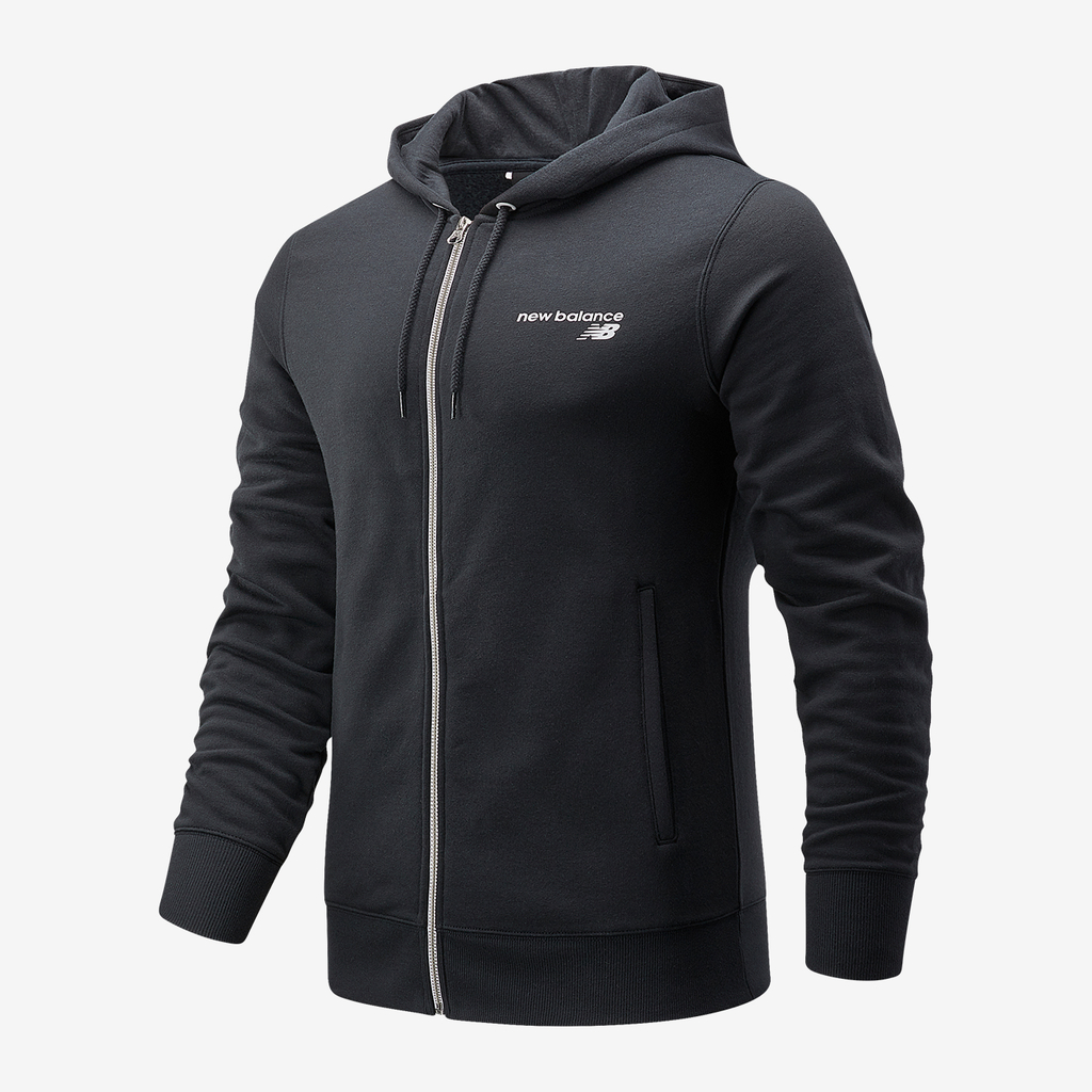New Balance NB Classic Core Full Zip in SCHWARZ
