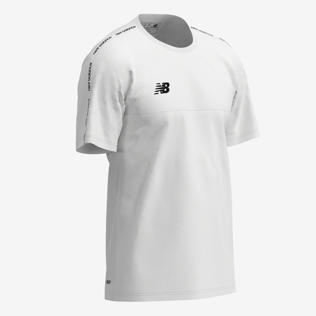 New Balance W TW Training SS Jersey in WEISS