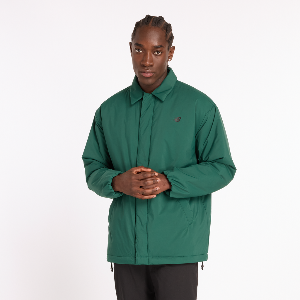 New Balance Coaches Jacket in GRÜN