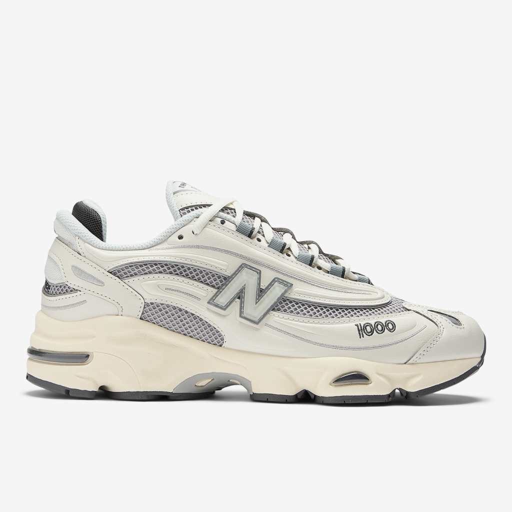 New Balance U 1000 Sporty Mesh Freizeitschuhe in WEISS