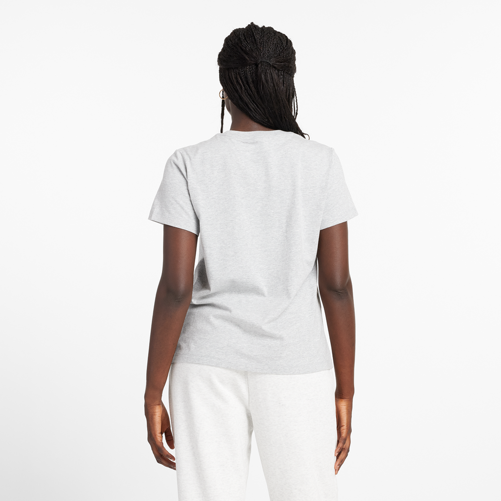 New Balance W Sport Jersey Logo T-Shirt in GRAU