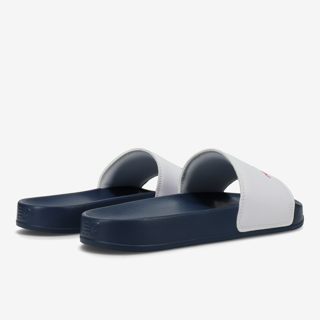 New Balance U 50 Slides Freizeitsandalen in WEISS