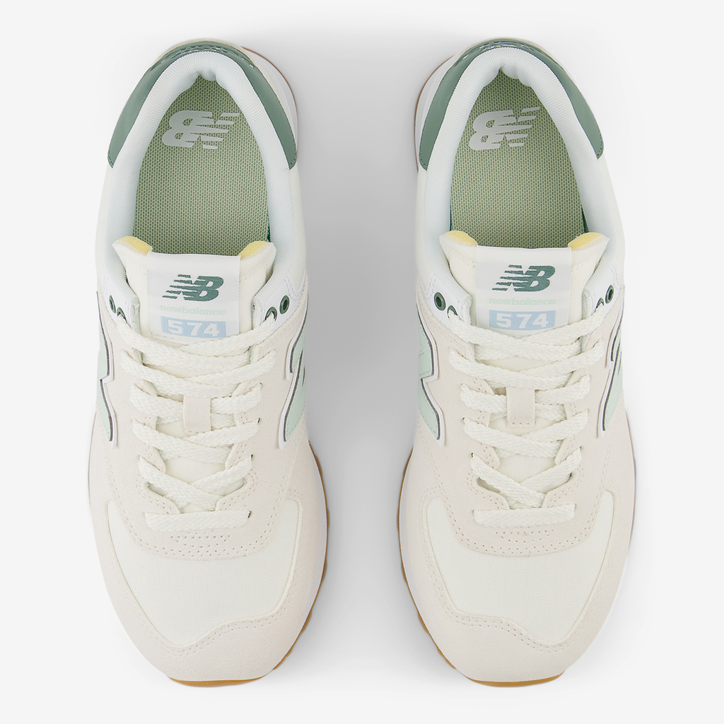 New Balance W 574 Seasonal Freizeitschuhe in WEISS