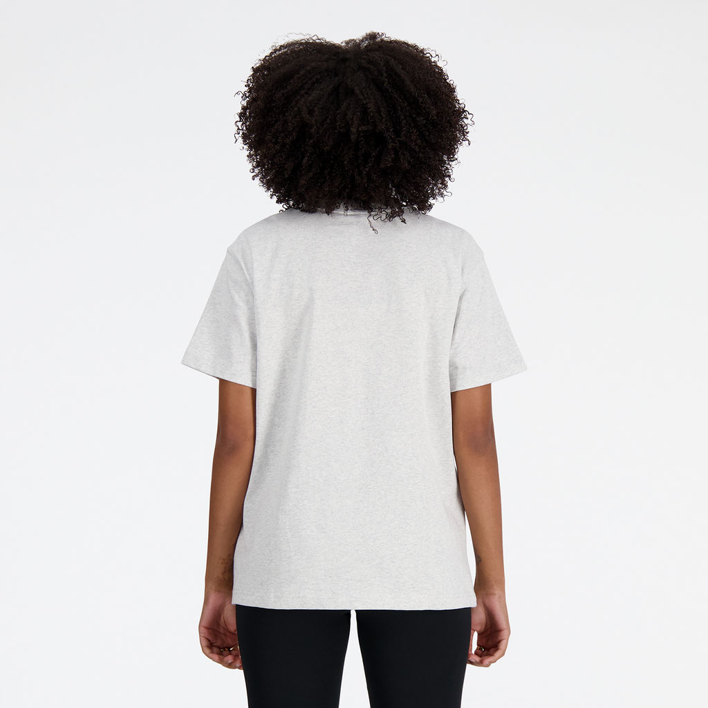 New Balance W NB Athletics Jersey T-Shirt in GRAU