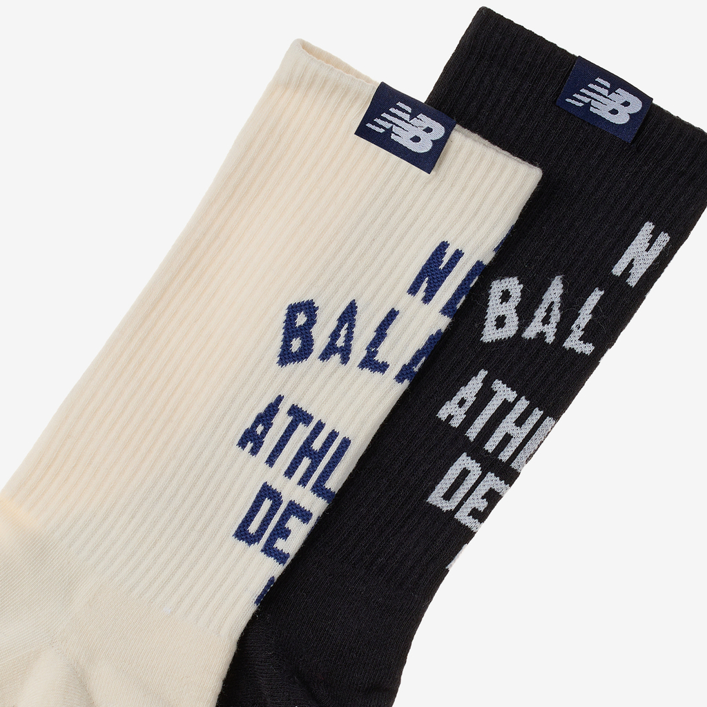 New Balance Lifestyle Midcalf Socks 2 Pair in MEHRFARBIG