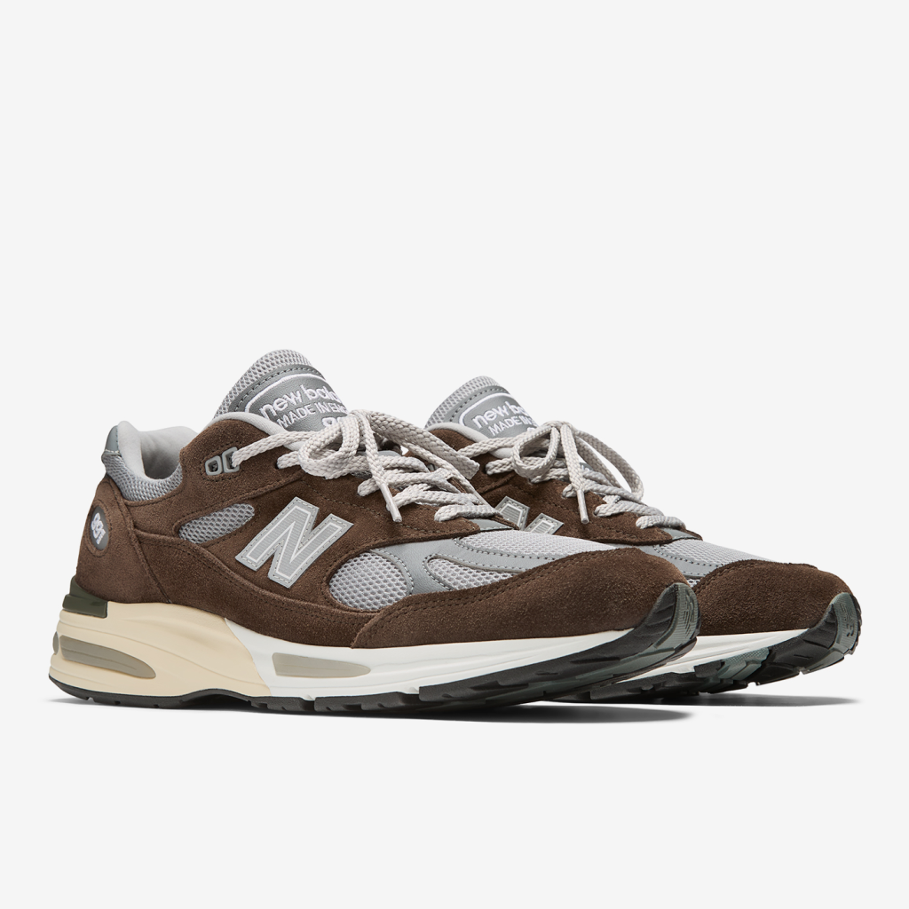 New Balance M 991v2 Made in UK Elevated Essentials Freizeitschuhe in BRAUN