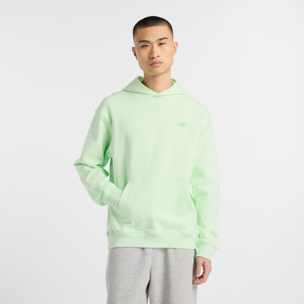 New Balance NB Athletics French Terry Hoodie in GRÜN