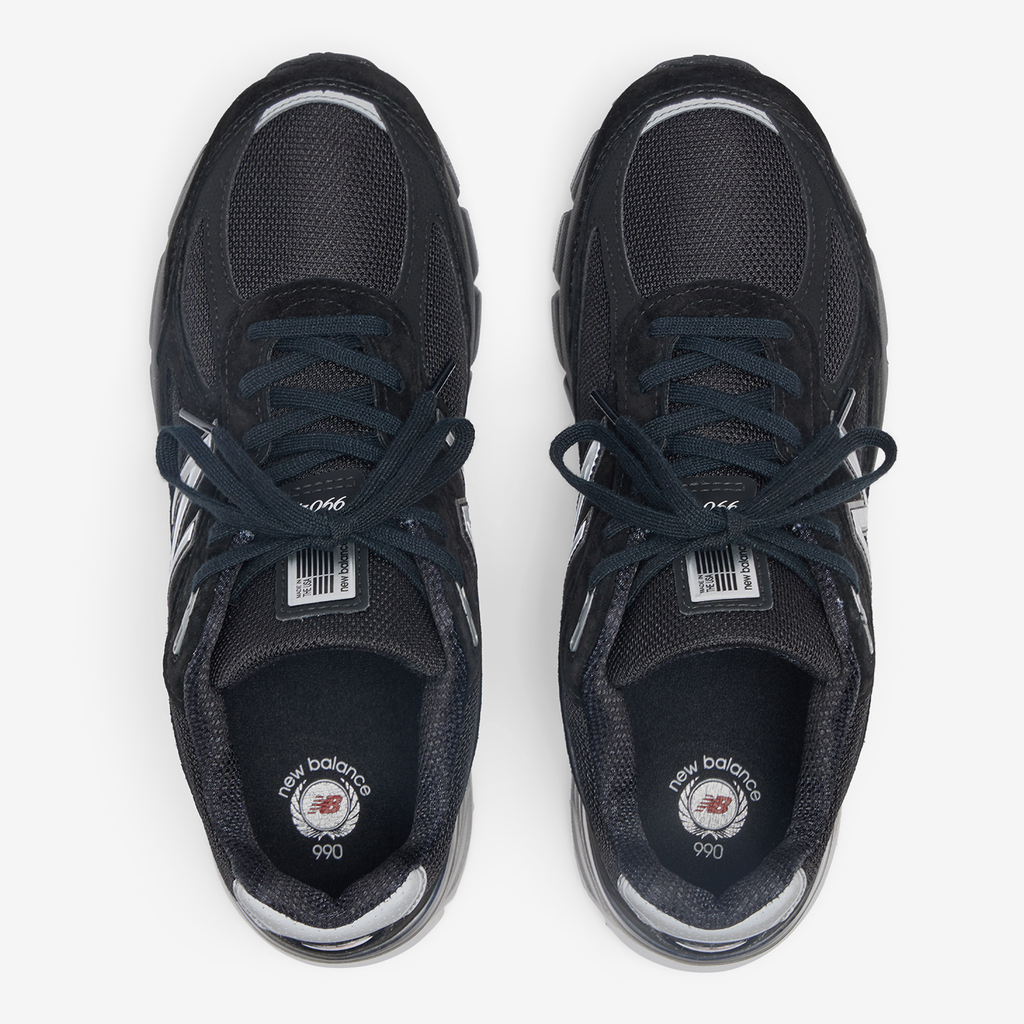 New Balance U 990 v4 Made in USA Freizeitschuhe in SCHWARZ