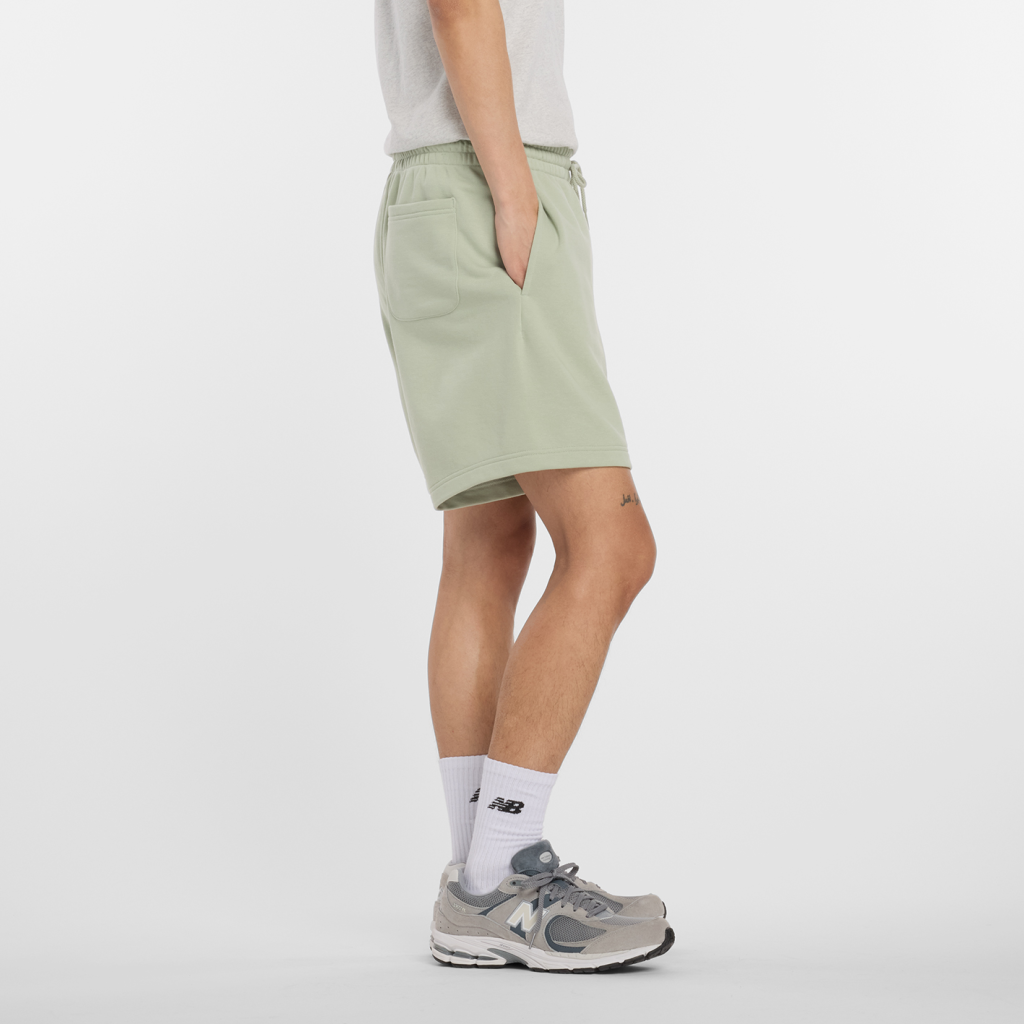 New Balance Sport Essentials French Terry Short 7 Inch in GRÜN