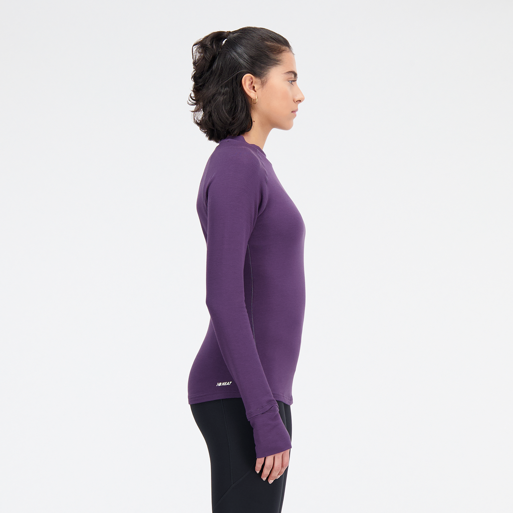New Balance W Q Speed 1NTRO Long Sleeve in VIOLETT