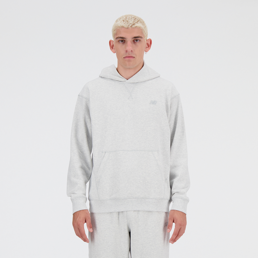 New Balance NB Athletics French Terry Hoodie in GRAU