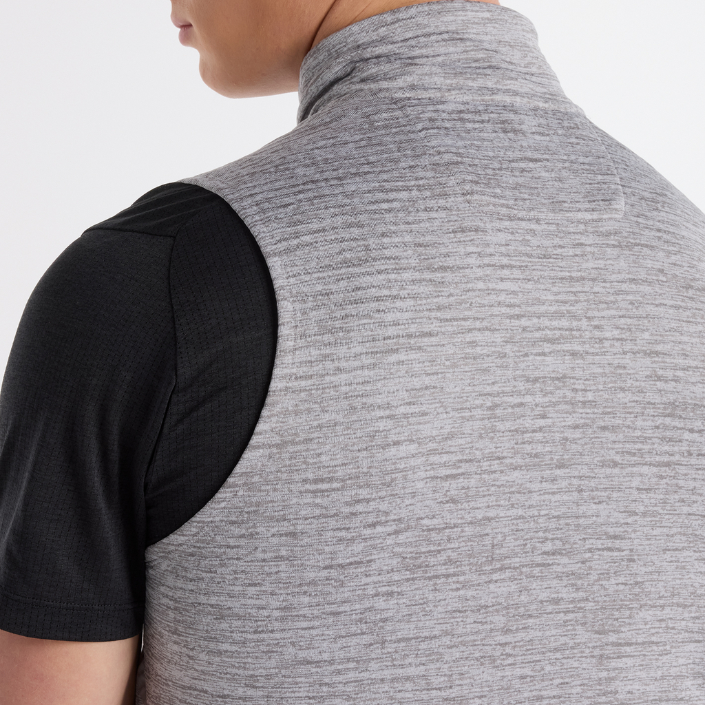 New Balance Heat Grid Vest in GRAU