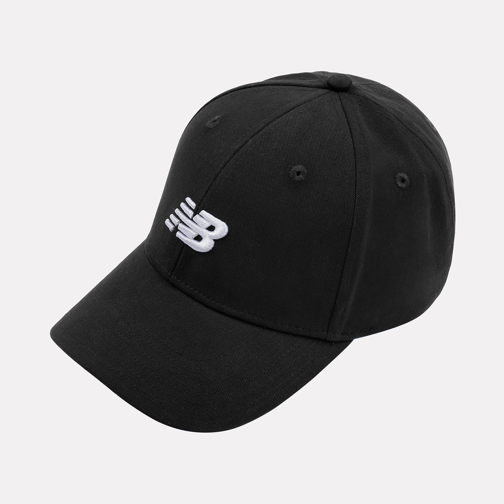 New Balance B New Balance Small Logo Cap in SCHWARZ