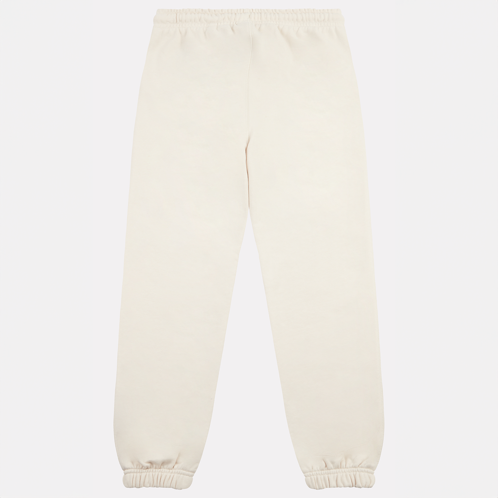 New Balance G New Balance French Terry Small Logo Jogger in BEIGE