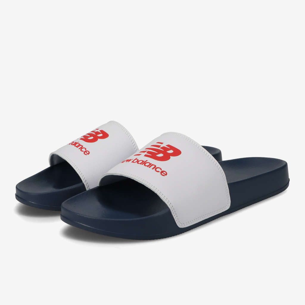 New Balance U 50 Slides Freizeitsandalen in WEISS