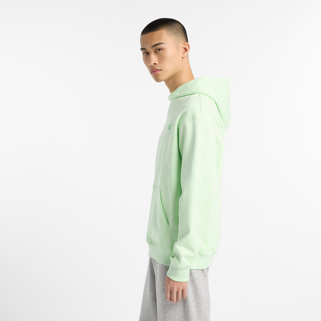 New Balance NB Athletics French Terry Hoodie in GRÜN