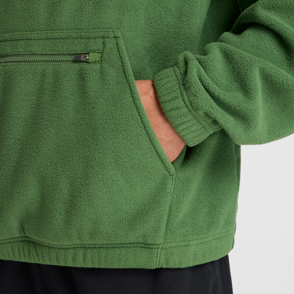 New Balance Polar Fleece 1/2 Zip in GRÜN