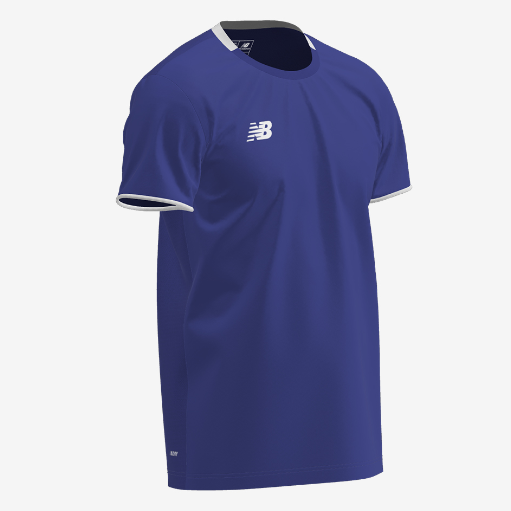 New Balance TW Kit Sprint SS Jersey in BLAU
