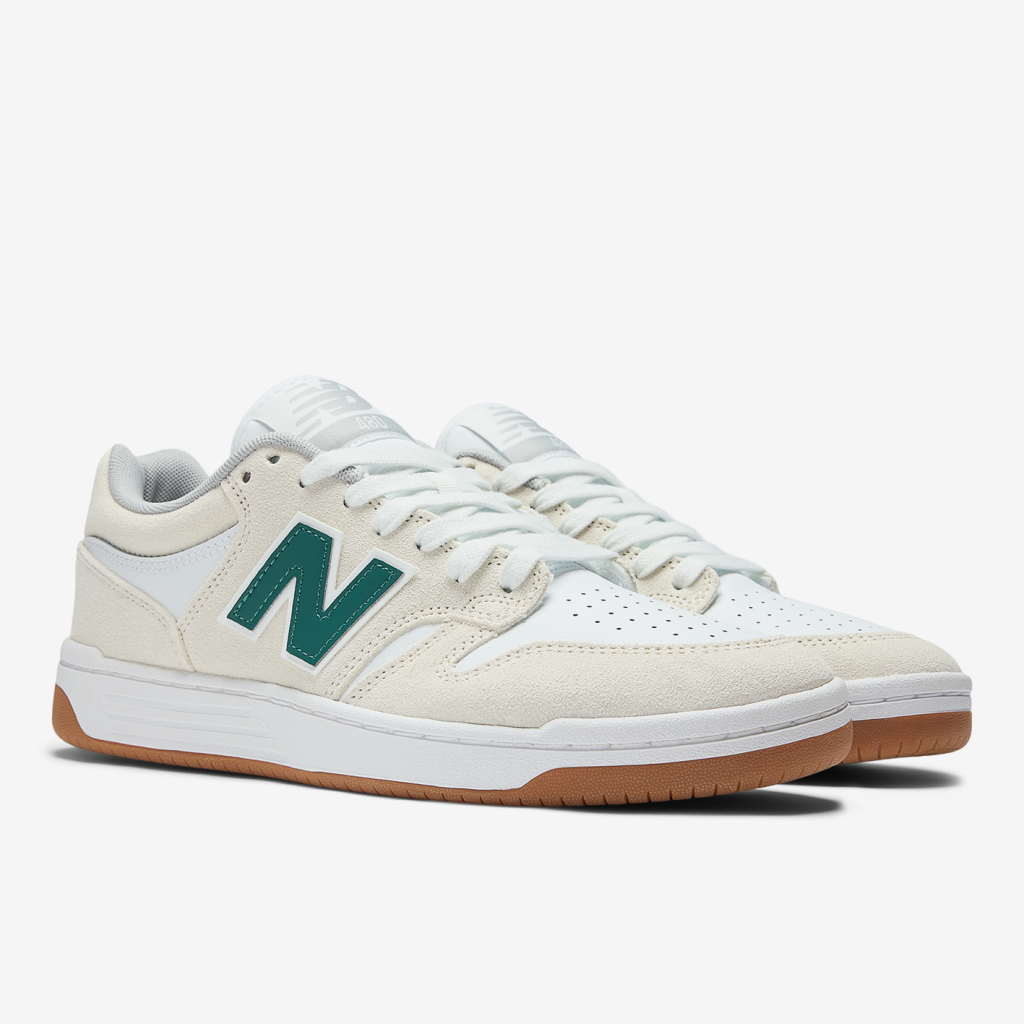 New Balance M Numeric 480 Skateboardschuhe in WEISS