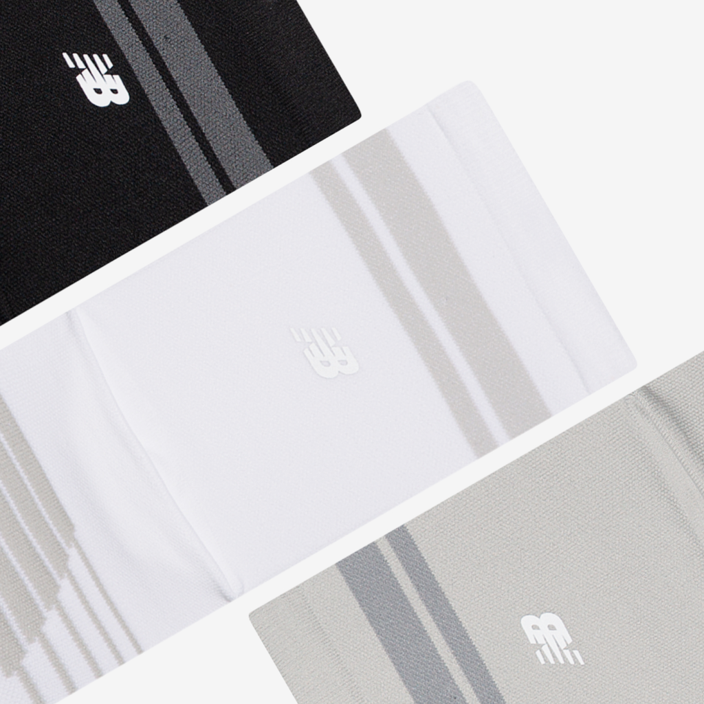 New Balance Pro Running Quarter Socks 3 Pack in MEHRFARBIG