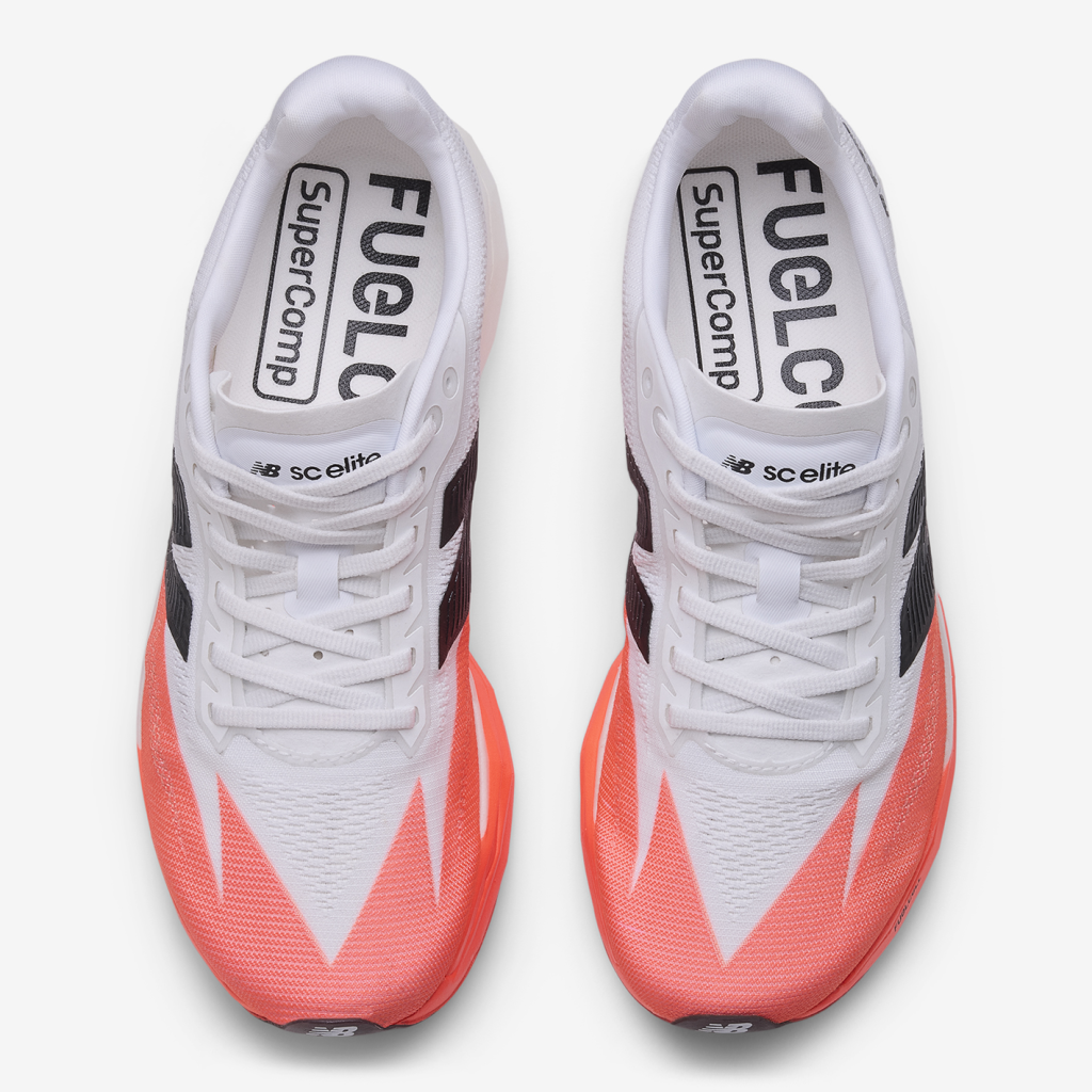 New Balance W SuperComp Elite v5 Wettkampfschuhe in ROT