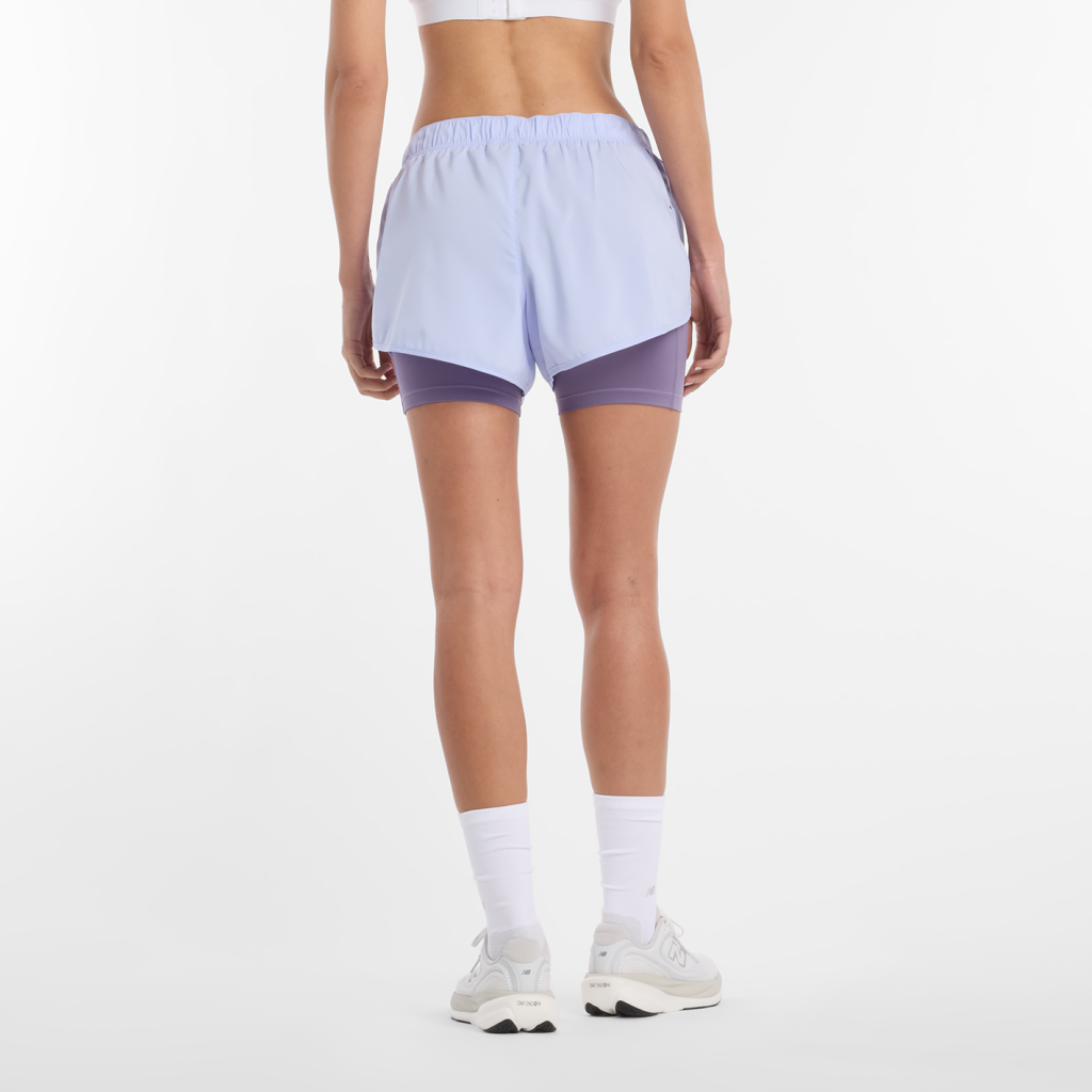 New Balance W Sport 2-in-1 Short 3" in VIOLETT