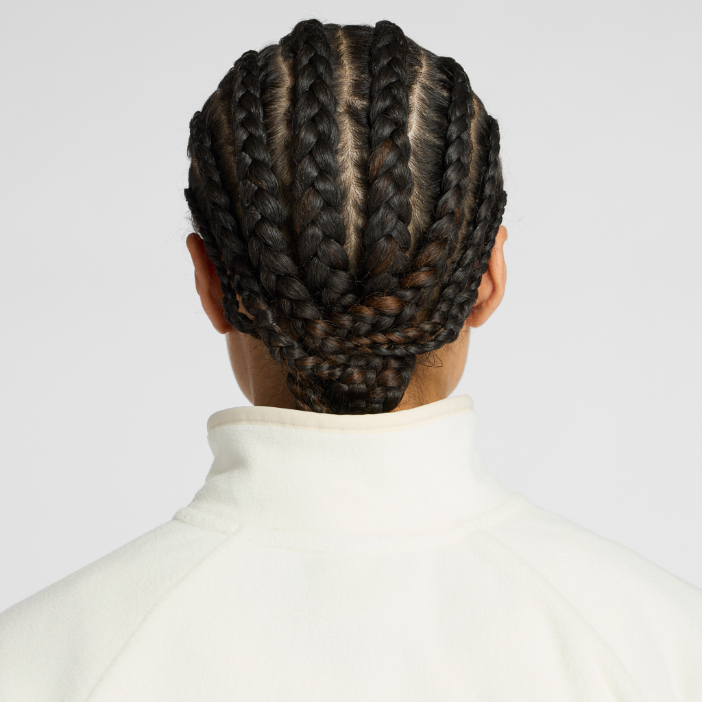 New Balance W Polar Fleece Half Zip in GRAU