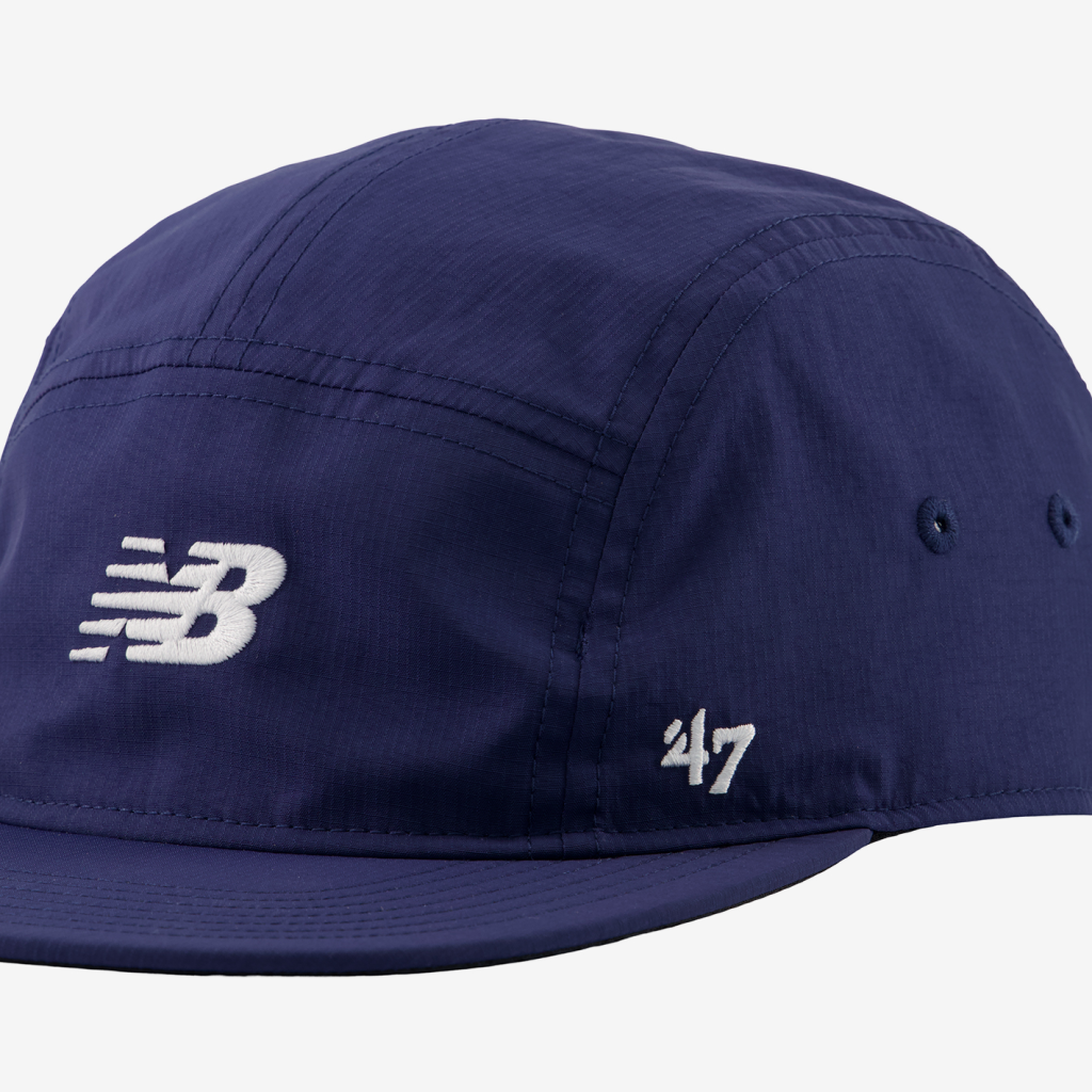 New Balance '47 5 Panel Run Hat in BLAU