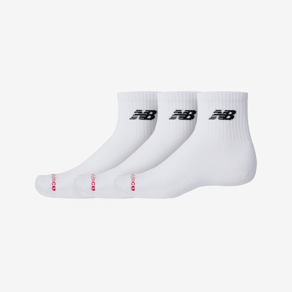 New Balance NB Everyday Ankle 3 Pairs in WEISS