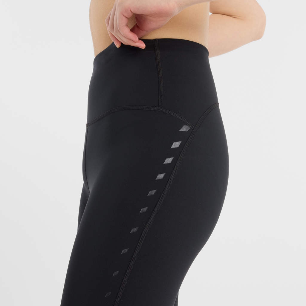New Balance W Athletics Reflective Heat High Rise Legging 27" in SCHWARZ