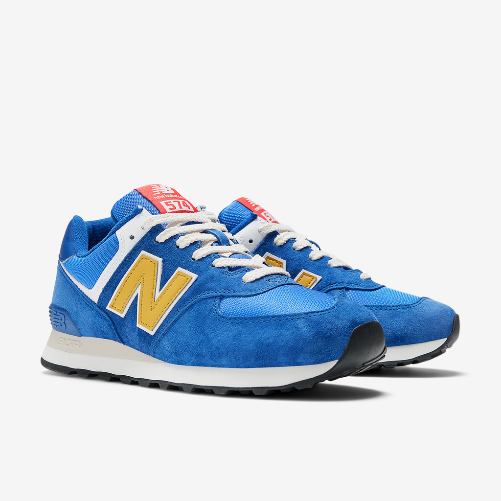 New Balance M 574 Heritage Freizeitschuhe in BLAU