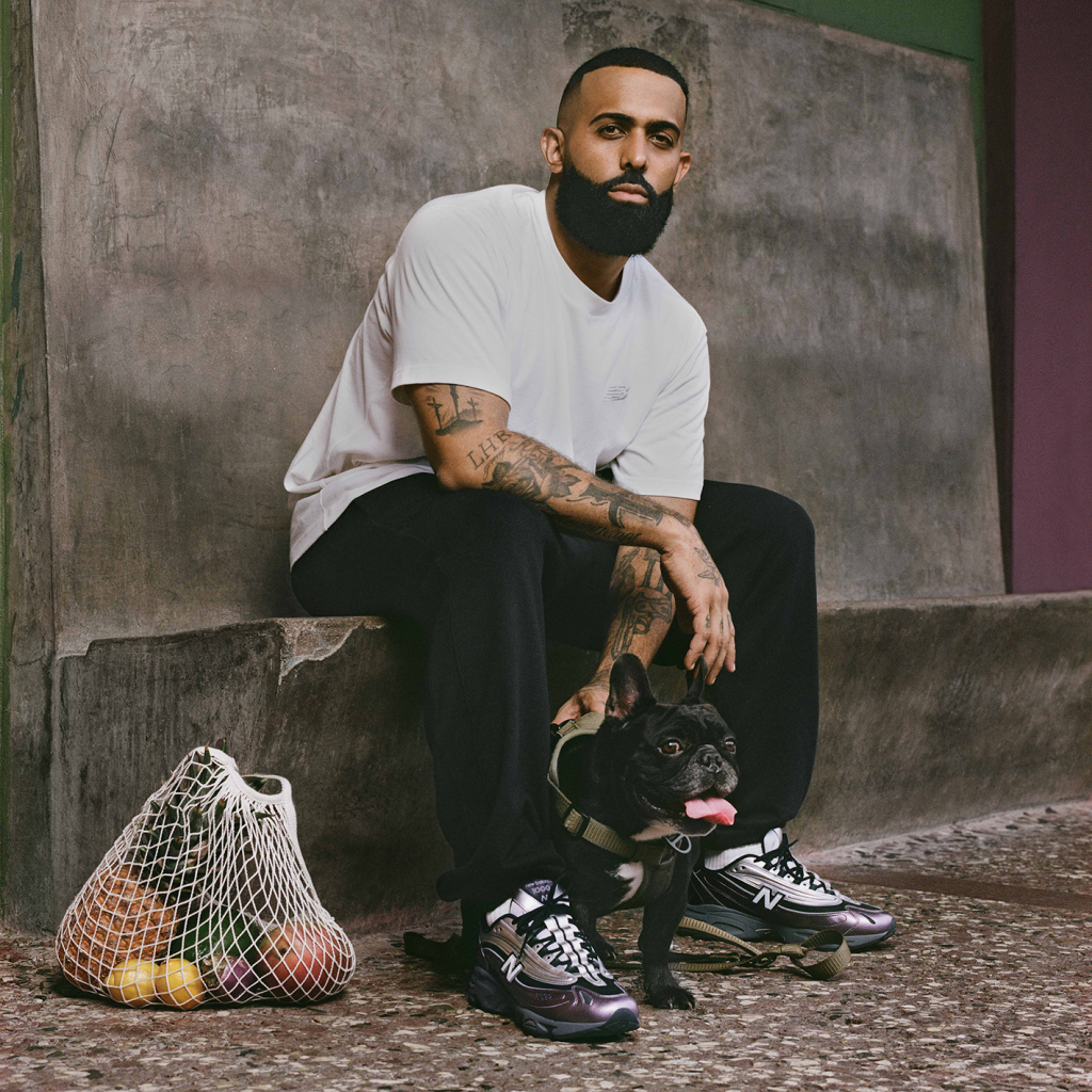 New Balance U 1000 Metal Mesh Freizeitschuhe in VIOLETT