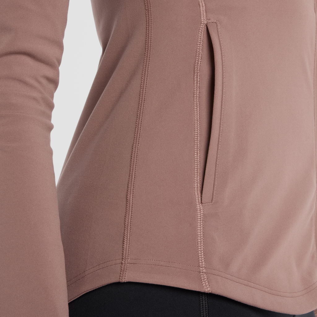 New Balance W NB Harmony Full Zip in BRAUN